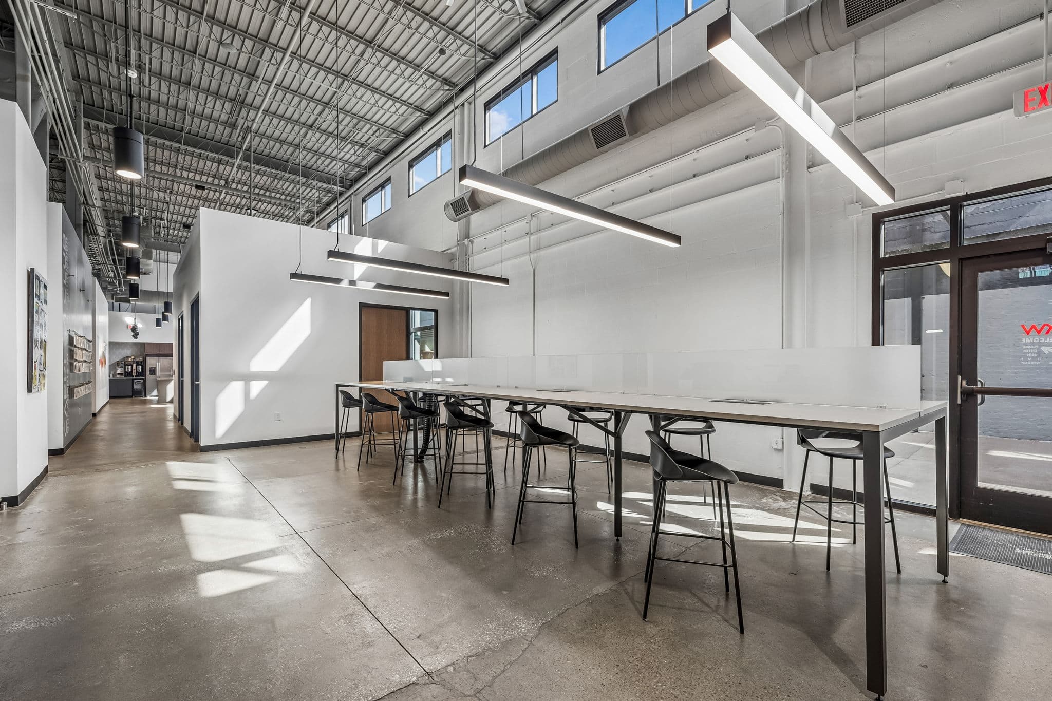 Open professional environment inside Keller Williams Nashville Music City